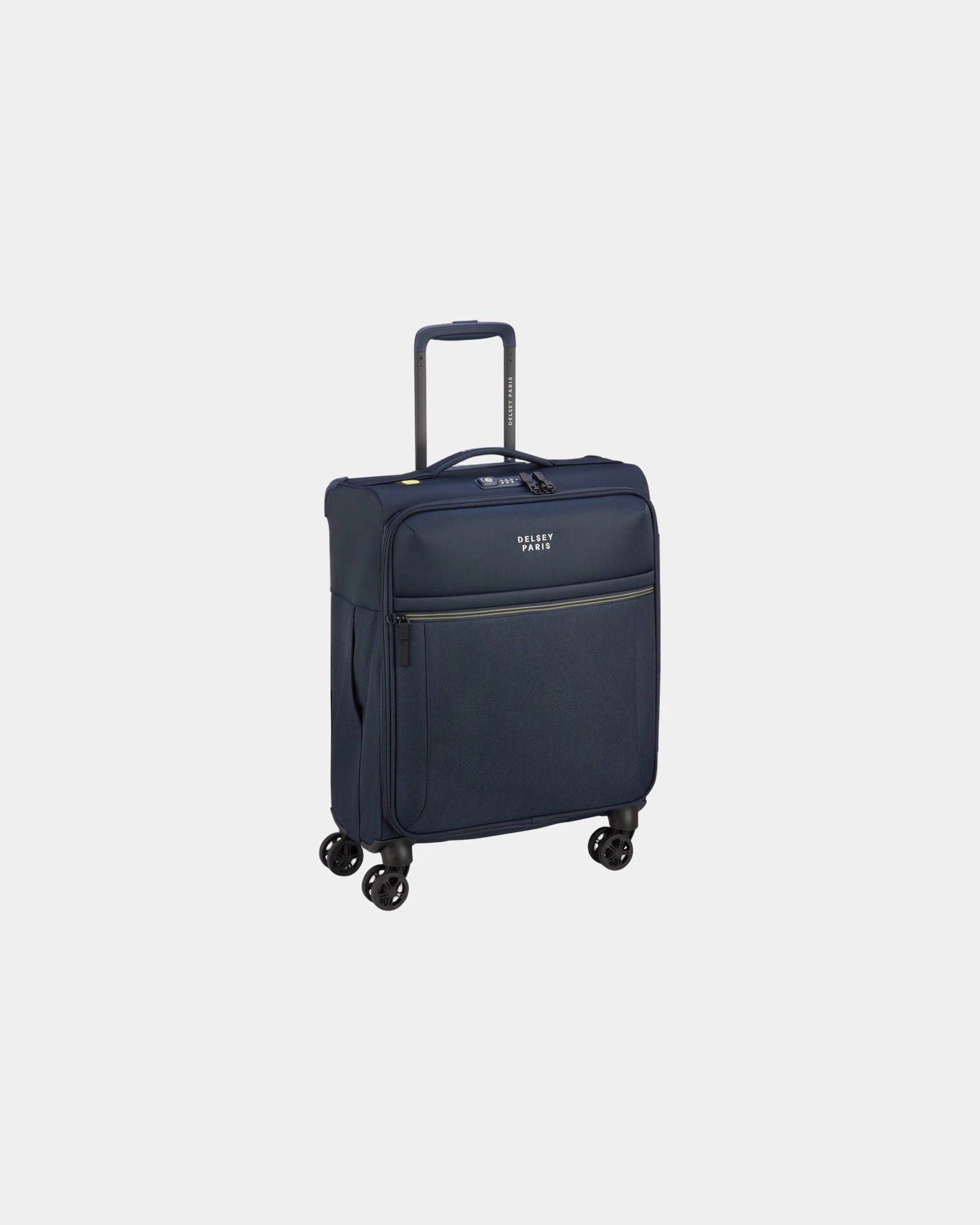 Walizka kabinowa z recyklingu Delsey Brochant 3 Slim 55 cm z nadrukiem - 1